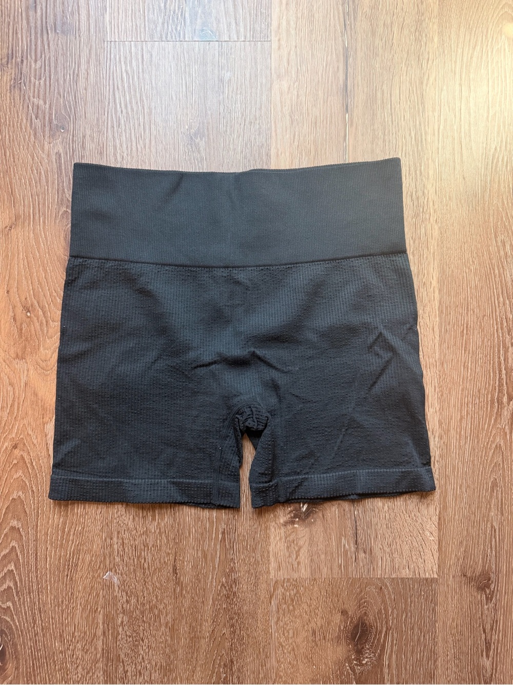 Colsie Black High-Waist Bike Shorts